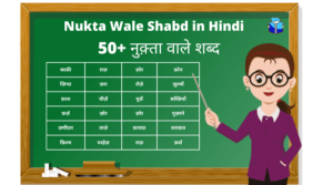 Nukta Wale Shabd in Hindi