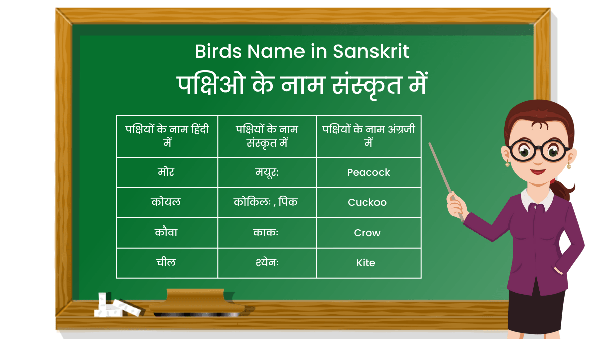 Birds Name in Sanskrit