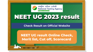 NEET UG 2023 result